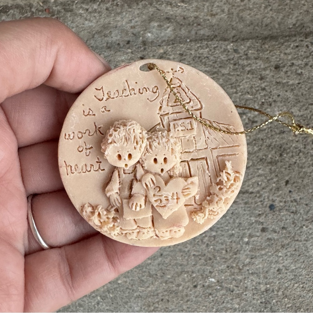VTG Christmas Ornament La Berge 1998 Teaching Ornament